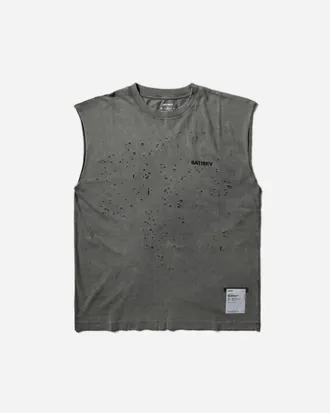 SATISFY Men s MothTech Muscle Tee Faded Black