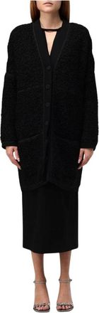 Giorgio Armani Dames, Truien, Zwart, Maat: XL