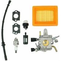 OEM Carburador, Filtros De Aire Y De Combustible Para Stihl Fs400, Fs450 Y Fs480 Incluidos. Accesorio Desbrozadora Para Un Rendimiento &Oacute;ptimo