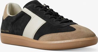 Michael Kors Jovie Color-Block Suede Sneaker