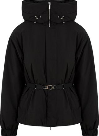 Moorer Glarea Short Down Jacket - Dames - Winterjassen - Zwart - L - Polyester - Jassen