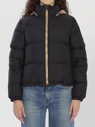 Burberry puffer jacket hidden hood