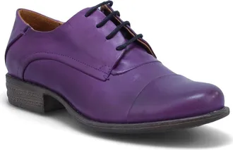 Miz Mooz Letty Oxford Flat in Purple at Nordstrom, Size 6.5