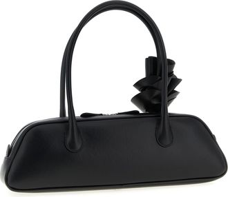 Magda Butrym Womens Black Calfskin Shoulder Bag