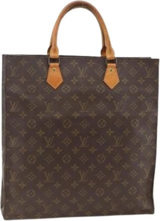 Louis Vuitton Pre-owned Tote Bag - Dames - Vintage Shopper - Bruin - ONE Size - Leer - Vintage