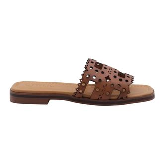 Catwalk Muiltje - female - CTWLK. - Sliders - Brown - 5 UK - Shoes