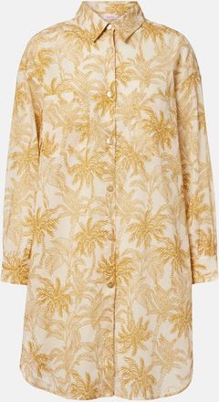 Eres Exotisme printed cotton voile shirt