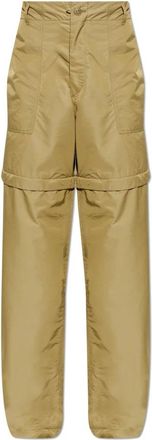 Kenzo Pantaloni Tecnici Signature - - Trousers - Uomo - Verde - L