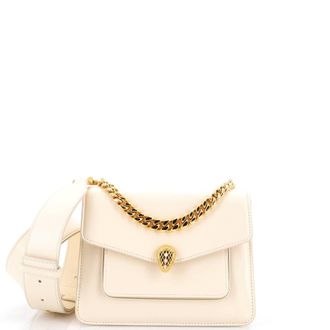 Bulgari Serpenti Forever Maxi Chain Crossbody Bag Leather Small