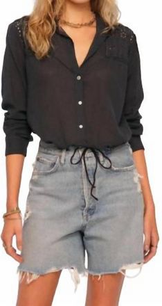 Heartloom Dennis Shirt In Black