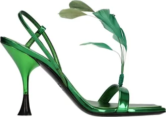 3Juin Mujer, Zapatos, Verde, Talla: 36 EU