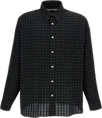 Sunflower Stable Shirt - Heren - Casual Overhemden - Zwart - M - Katoen - Overhemden
