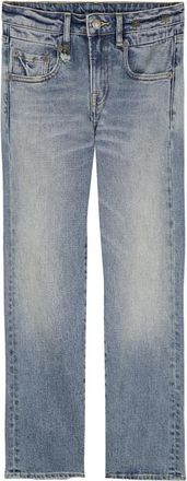 R13 Boy Straight Jean - Dames - Regular Fit Jeans - Blauw - W25 - Katoen - Jeans
