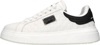 John Richmond 29105/Cp A - Heren - Sneakers - Wit - 44 EU - Leer - Schoenen