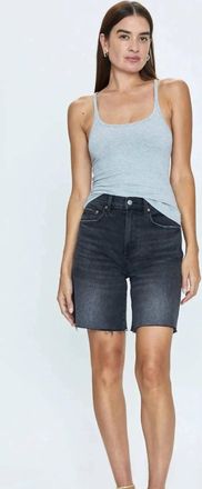 Pistola Denim Womens Kaylee High Rise Short In Blue