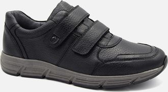 Waldläufer Mens HASLO VELCRO 323304 - Black - Size: 10.5/EE / H