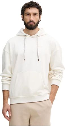 Guess Pullover Hoodie - Heren - Hoodies - Wit - XL - Katoen - Hoodies & sweatvesten