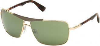 Web Eyewear Mens WE0280-6232N WE0280 62 6232N Sunglasses - Gold - One Size