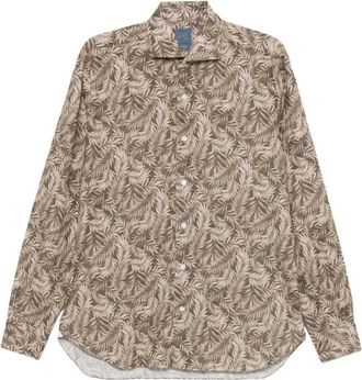 Barba Hombre, Camisas, Marr&oacute;n, Talla: 2XL