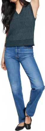 Gentle Fawn Womens Peyton Sweater Vest In Dark Green
