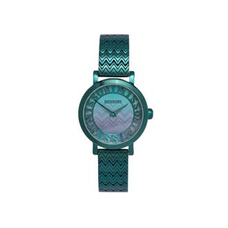 Missoni Watches - Dames - Horloges - Groen - ONE Size - Accessoires