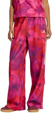 adidas x FARM Rio Tiro Track Pants in Magenta/Red/Crystal Linen at Nordstrom Rack, Size X-Small