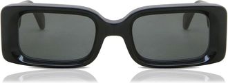 Kaleos Barbarella 006 Mens Sunglasses Black Size 51