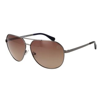 Timberland Gray Metal Mens Sunglasses
