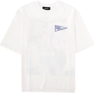 Dsquared2 White Crew Neck T-Shirt