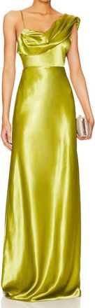 House Of Harlow Antonia Gown In Green