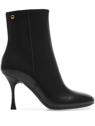 Gianvito Rossi 85 mm Carla laarzen - Zwart