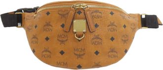MCM Mcm Brown Pvc Fanny Pack (Pre-Owned)