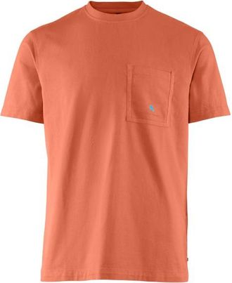 Kl&auml;ttermusen Root Pocket S/S Tee T-Shirt f&uuml;r Herren | rot