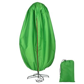 Infinite Schutzh&uuml;lle F&uuml;r K&uuml;nstliche Weihnachtsb&auml;ume Bis 1,80 M H&ouml;he, Wasserdichte Oxford-h&uuml;lle 76 X 152 Cm, Tragetasche Mit Griff, 1 Gr&uuml;ner Beutel