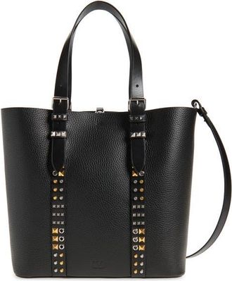 Valentino Medium Rockstud Calfskin Tote in Black at Nordstrom