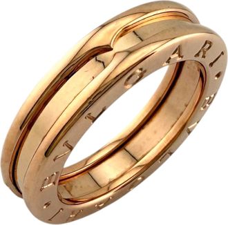 Bulgari Pink Gold Pink Gold (18K) Band Ring (Pre-Owned)