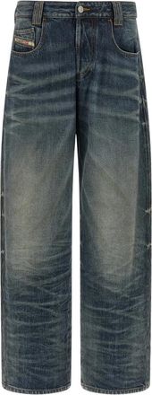 Diesel 1982 D-Hakou Relaxed Jeans - Heren - Loose Fit Jeans - Blauw - W31 - Katoen - Jeans