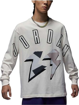 Nike Jordan Air Jordan Flight MVP Long-Sleeve T-Shirt Grey FD6944-133