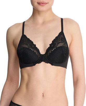 Natori Heavenly Convertible Comfort Lace Contour Underwire Womens Bra Black : 32DD, Lace/Nylon