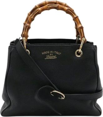 Gucci Borsa Vintage in Pelle Pre-owned - - Pre-owned - Donna - Nero - ONE SIZE