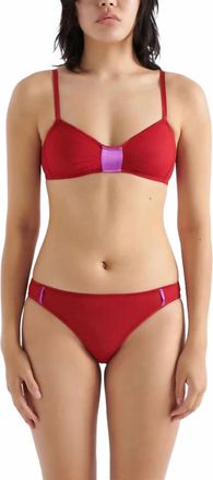 Araks Harriet Low-Rise Panty In Ruby