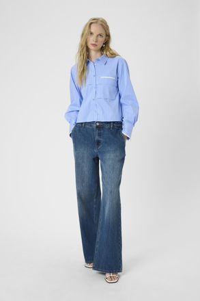 Karen by Simonsen Overhemd met lang mouwen KBAmy Classic fit blue