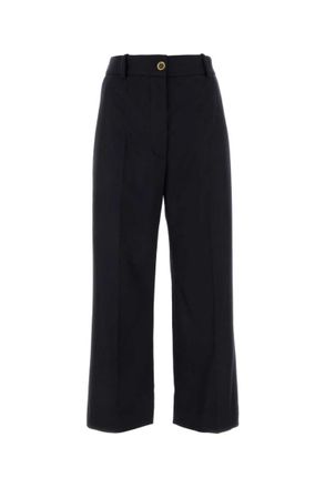 Patou Navy Blue Wide Leg Pant