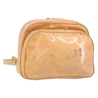 Louis Vuitton Pre-owned Backpacks, female, Pink, Size: ONE SIZE Pre-owned Vintage Patent Leather Backpack