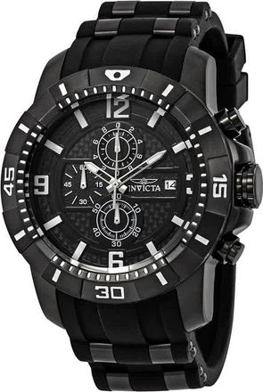 Invicta Pro Diver Chronograph Quartz Black Dial Mens Watch 24967