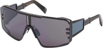 Balmain LE MASQUE Grey Shield Unisex Sunglasses BPS-146B BLK-BLK 147