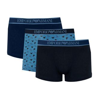 Emporio Armani Confezione da tre boxer in jersey - - Underwear - Uomo - Multicolore - S