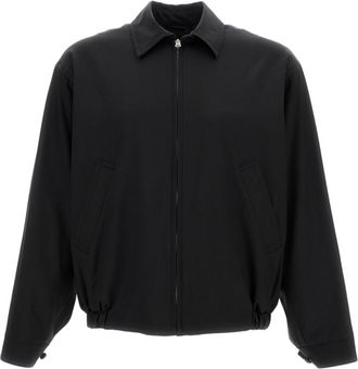 Kaptain Sunshine Wool Poplin Jacket with Pointed Collar