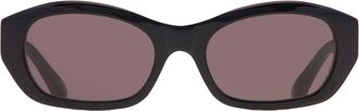 Balenciaga Grey Cat Eye Ladies Sunglasses BB0476S 001 54