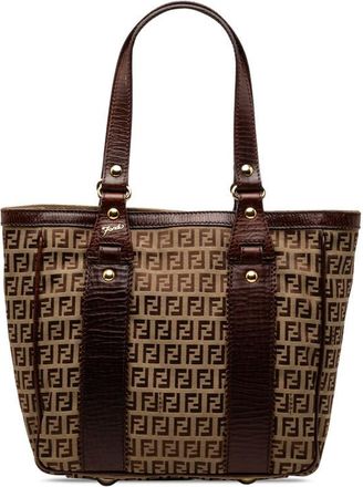 Fendi Pre-owned Fendi Zucchino Canvas Tote Ladies P0OXX1N4OSX0P3WG